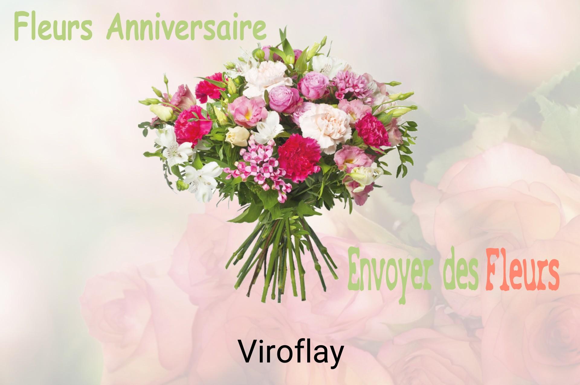Bouquet de fleurs d’anniversaire livré à Viroflay